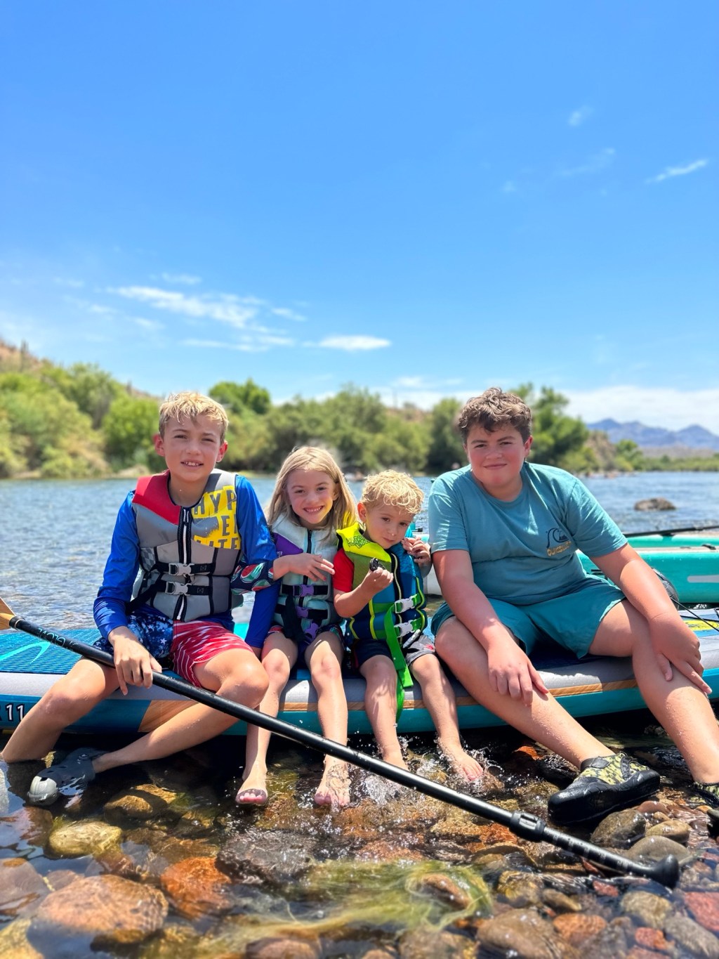 Floating the Salt River with Kids